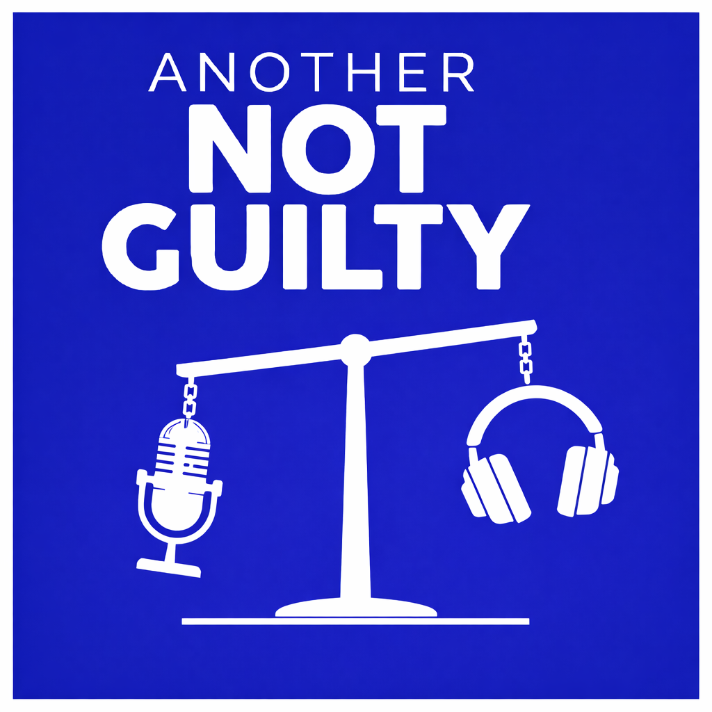 Another Not Guilty Podcast Gavel Logo